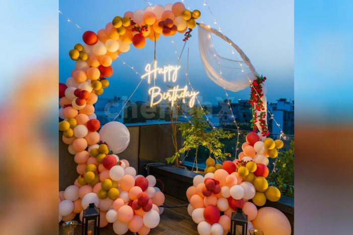 Decor for birthday party ideas