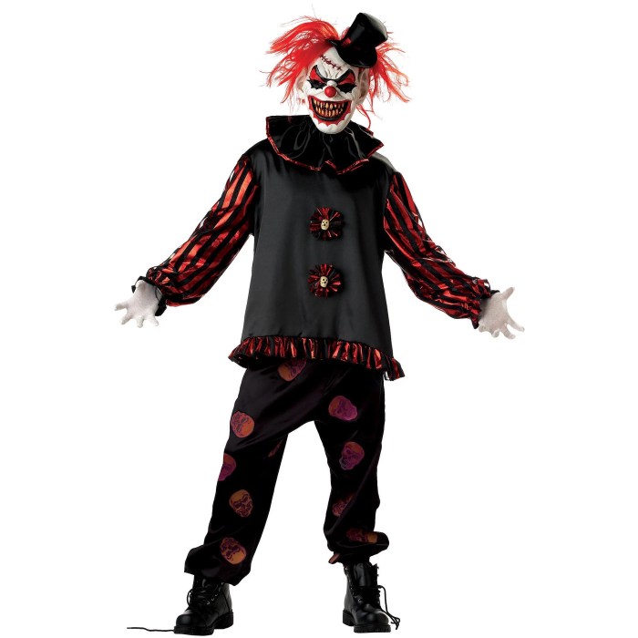 Killer clown costume diy