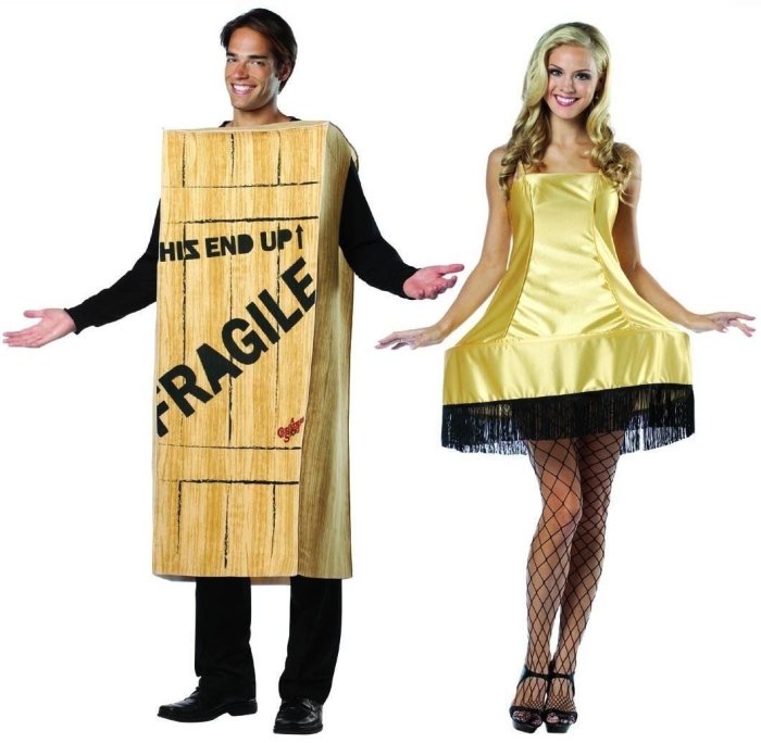 Funny diy couples costumes