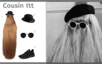 Cousin itt costume diy