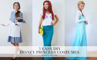 Diy disney princess costumes