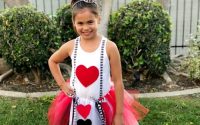 Last minute queen of hearts diy costume