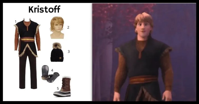 Kristoff frozen costume diy