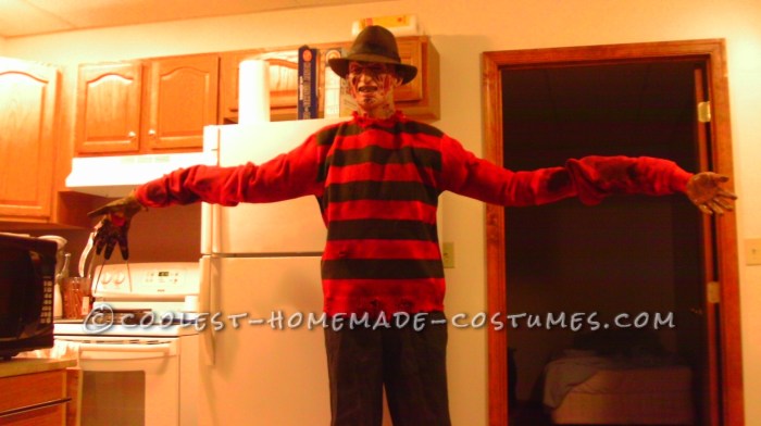 Diy freddy krueger costume