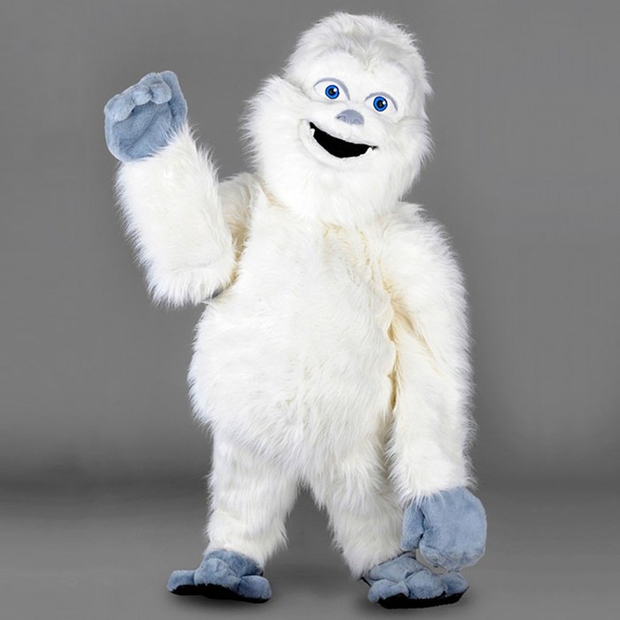 Abominable snowman diy costume