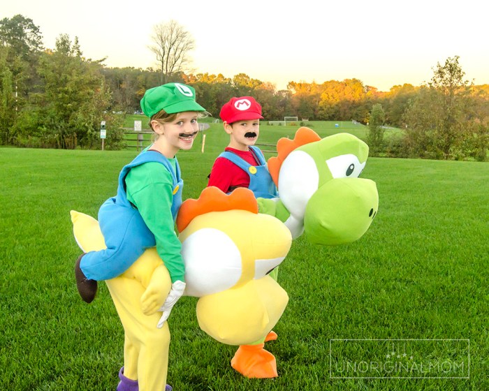 Yoshi halloween costume diy