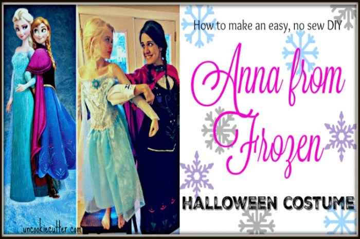 Diy anna from frozen costume