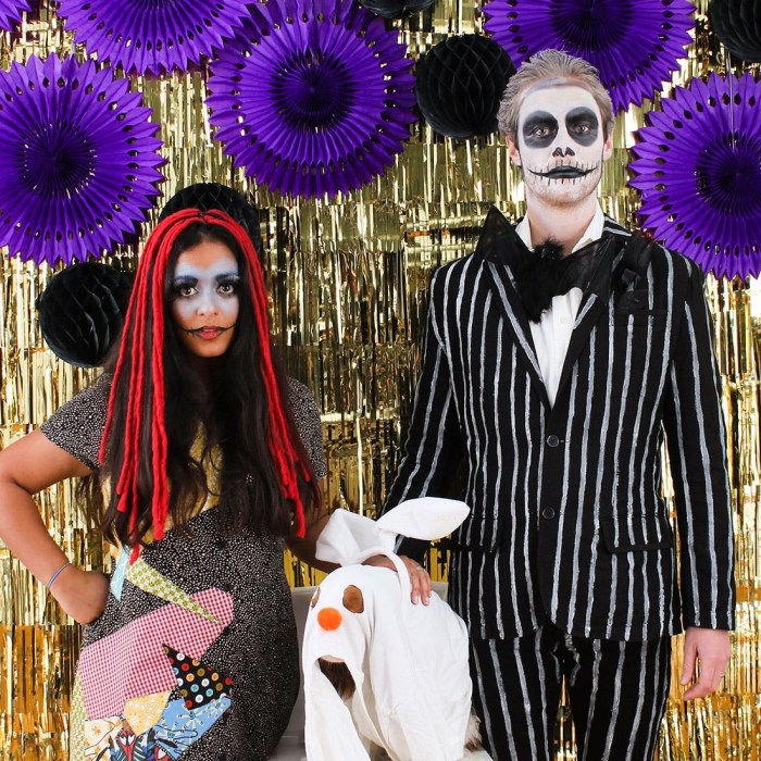 Jack and sally costumes diy