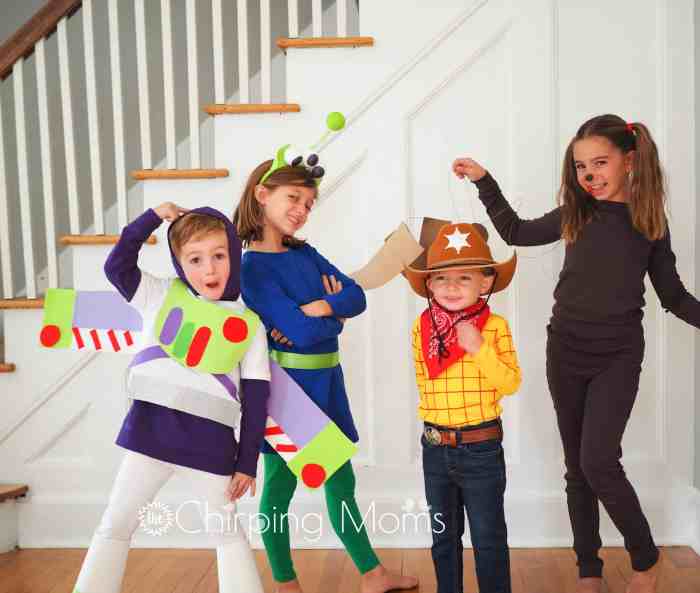 Toy story costumes diy