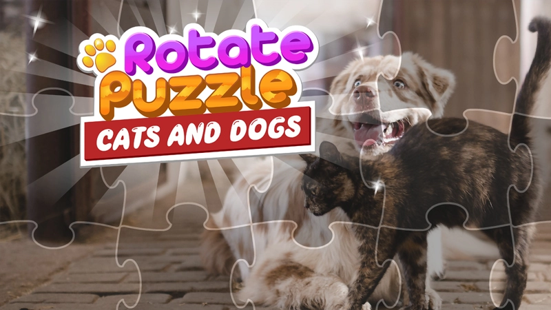 Rotate Puzzle – Cats and Dogs